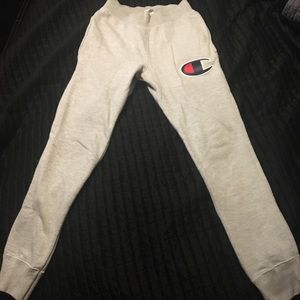 Champion high waisted gray joggers